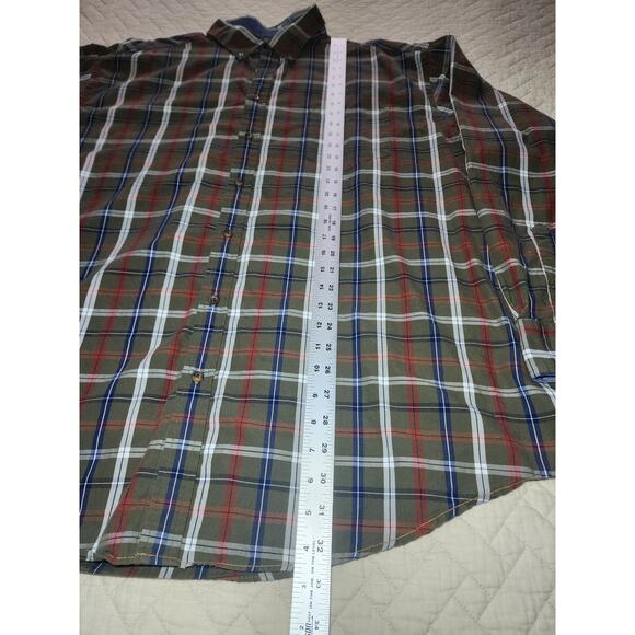 Roundtree and Yorke Casuals Button Down Dress Shirt Mens 3XB - Picture 6 of 7